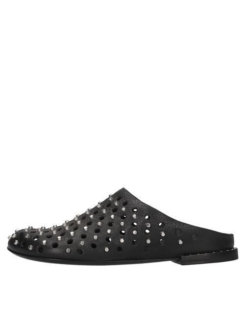 Sabot in pelle e borchie PREMIATA | M6942 ARPOSNERO